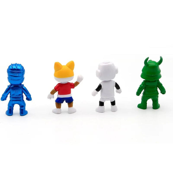 Planet Gates Stumble Guys Action Figure Kawaii Anime PVC Game Model Statue Set Multiplayer Type Collection Kids Birthday Gift Toy