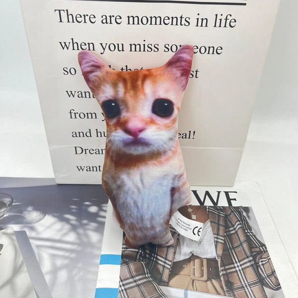 Planet Gates Style 1 / 21cm 21cm Cute El Gato Cat Plush Toys Wowwow Cat Dolls Plushies Simulation Stuffed Animals Birthday Holiday Gift Kids Collectible Toy