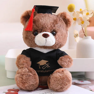 Planet Gates Style 3 / 23cm 23cm Graduate Bear With Hat Plush Toys Stuffed Animals Bear Plush Toys Doll Pillow Kids Lovers Birthday Baby Gift