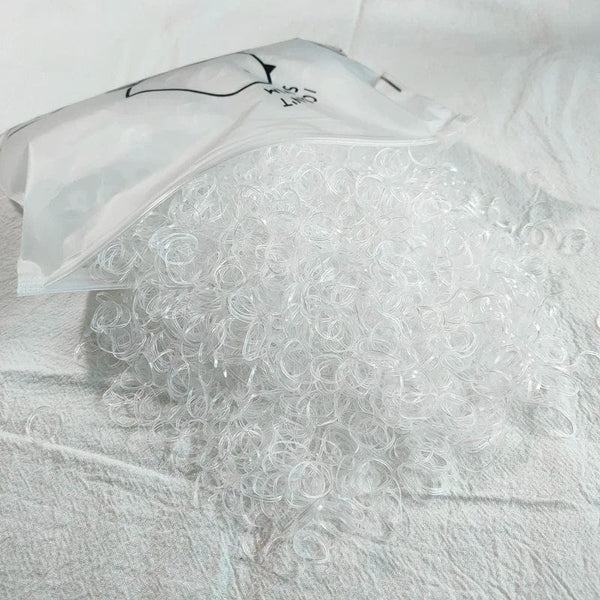 Planet Gates Style-3 / 3000PCS 500/1000/2000pcs Girls Colourful Disposable Rubber Band Hair Ties Headband Children Ponytail Holder Bands Kids Hair Accessories