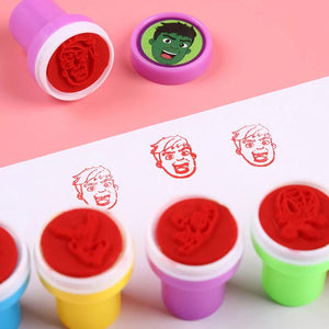 Planet Gates Style 6 10PCS Disney Frozen Elsa Superhero seal Spider Party Favor Kids Birthday Party Gift Spider Man Stamp Boy Christmars Gift