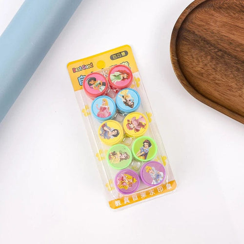 Planet Gates Style 6 10PCS Disney Frozen Elsa Superhero seal Spider Party Favor Kids Birthday Party Gift Spider Man Stamp Boy Christmars Gift