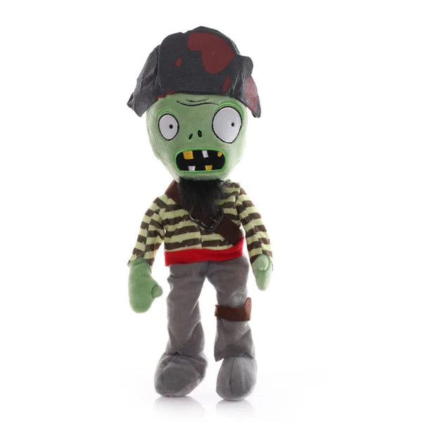 Planet Gates Style 6 1pcs 30cm Plants vs Zombies Plush Toys PVZ Zombies Gargantuar Hats Pirate Zombies Plush Soft Stuffed Toys for Children Kids Gift
