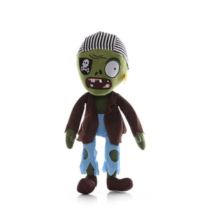 Planet Gates Style 6 1pcs 30cm Plants vs Zombies Plush Toys PVZ Zombies Gargantuar Hats Pirate Zombies Plush Soft Stuffed Toys for Children Kids Gift