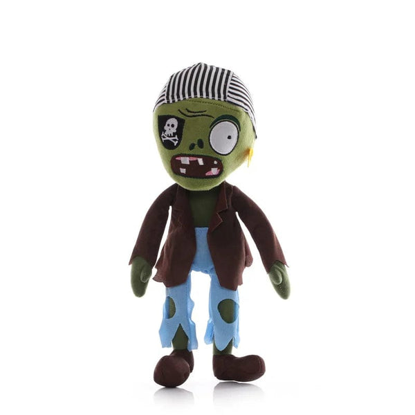 Planet Gates Style 6 1pcs 30cm Plants vs Zombies Plush Toys PVZ Zombies Gargantuar Hats Pirate Zombies Plush Soft Stuffed Toys for Children Kids Gift