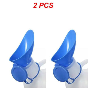 Planet Gates Style A 2pcs / CHINA 1/2PCS Portable Plastic Mobile Urinal Toilet Aid Bottle Outdoor Camping Car Urine Bottle For Women Men Journey Travel Kit