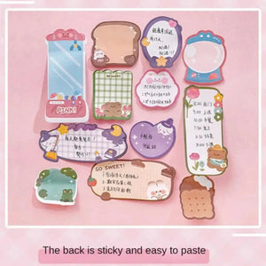 Planet Gates Style A 60sheets Sticky Notes Cute Cartoon Colorful Memo Pad Ins Kawaii Stationery Posted Tabs Its Memo Message Paper School Supplies