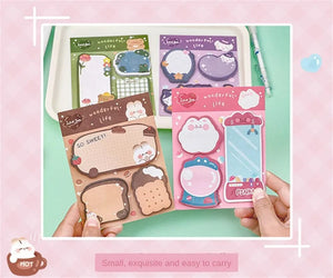 Planet Gates Style A 60sheets Sticky Notes Cute Cartoon Colorful Memo Pad Ins Kawaii Stationery Posted Tabs Its Memo Message Paper School Supplies