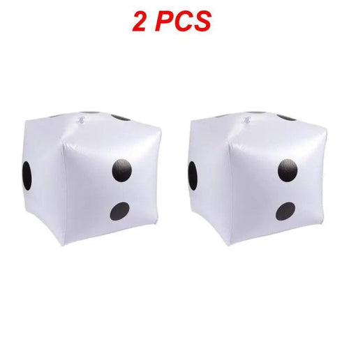 Planet Gates Style B 2pcs / CHINA 1/2PCS 30cm Giant Inflatable Dice Beach Garden Party Group Game Tool Outdoor Children Kid Toy Big Dice Activity Atmosphere Toys