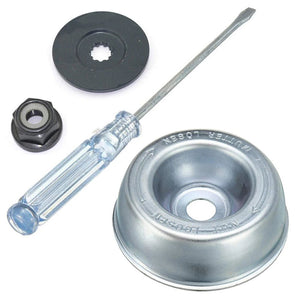 Planet Gates style B 4x Grass Trimmer Head Adapter Attachment Nut Fixing Kit Trimmer Head Lawnmower Blade for Stihl Trimmer Brush Cutter Garden Tool