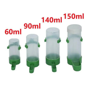 Planet Gates Style C 1pc / CHINA 1/2/4PCS Bird Feeder Plastic Food Water Feeding Automatic Drinker Parrot Pet Parrot Drinking Cup Bowls Pet Bird Supplies
