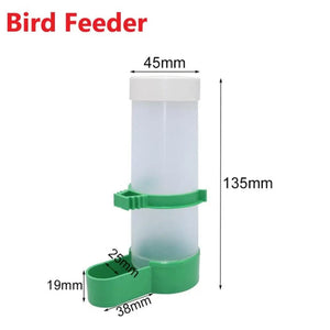Planet Gates Style C 1pc / CHINA 1/2/4PCS Bird Feeder Plastic Food Water Feeding Automatic Drinker Parrot Pet Parrot Drinking Cup Bowls Pet Bird Supplies