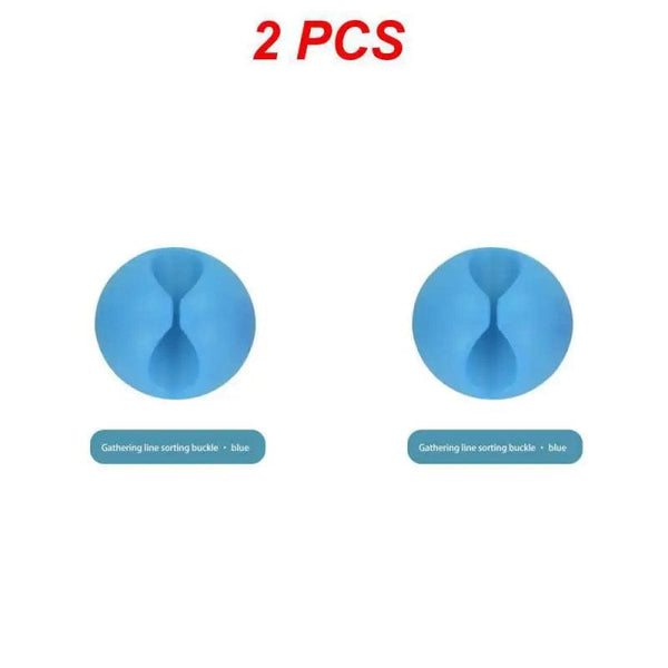 Planet Gates Style C 1pc / CHINA 1/2/4PCS Cable Organizer Wire Winder Earphone Holder Cord Clip Office Desktop Phone Cables Silicone Tie Fixer Wire Management