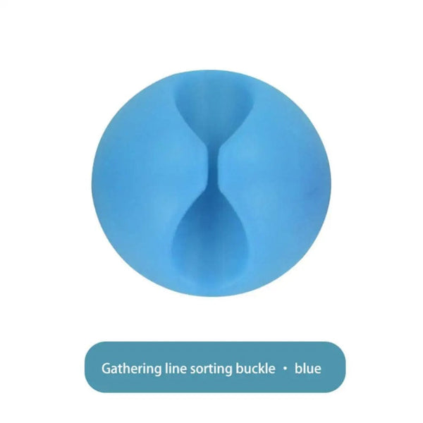 Planet Gates Style C 1pc / CHINA 1/2/4PCS Cable Organizer Wire Winder Earphone Holder Cord Clip Office Desktop Phone Cables Silicone Tie Fixer Wire Management