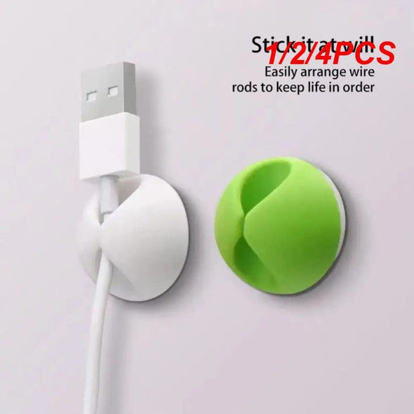 Planet Gates Style C 1pc / CHINA 1/2/4PCS Cable Organizer Wire Winder Earphone Holder Cord Clip Office Desktop Phone Cables Silicone Tie Fixer Wire Management