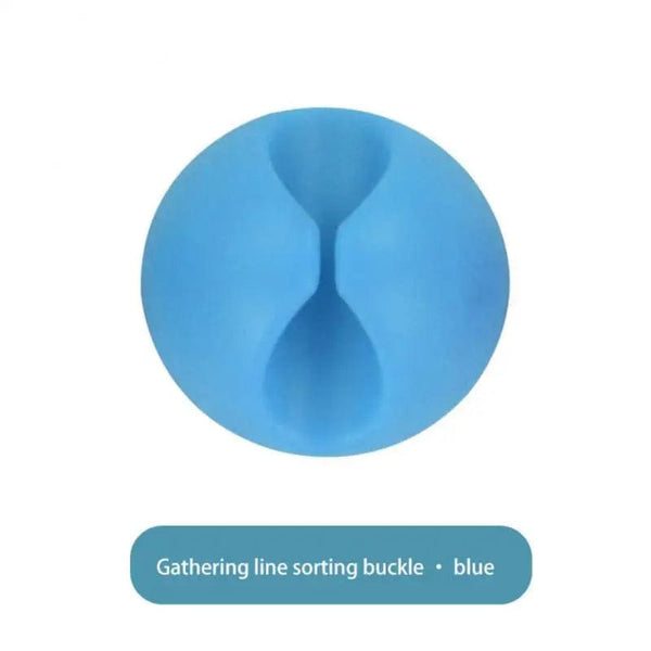 Planet Gates Style C 1pc / CHINA 1/2/4PCS Cable Organizer Wire Winder Earphone Holder Cord Clip Office Desktop Phone Cables Silicone Tie Fixer Wire Management