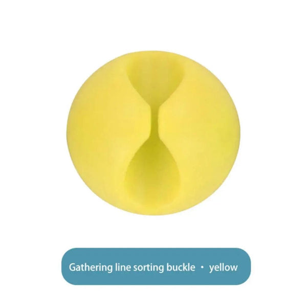 Planet Gates Style C 1pc / CHINA 1/2/4PCS Cable Organizer Wire Winder Earphone Holder Cord Clip Office Desktop Phone Cables Silicone Tie Fixer Wire Management