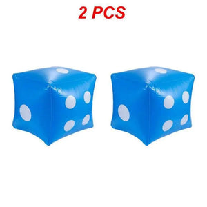Planet Gates Style C 2pcs / CHINA 1/2PCS 30cm Giant Inflatable Dice Beach Garden Party Group Game Tool Outdoor Children Kid Toy Big Dice Activity Atmosphere Toys