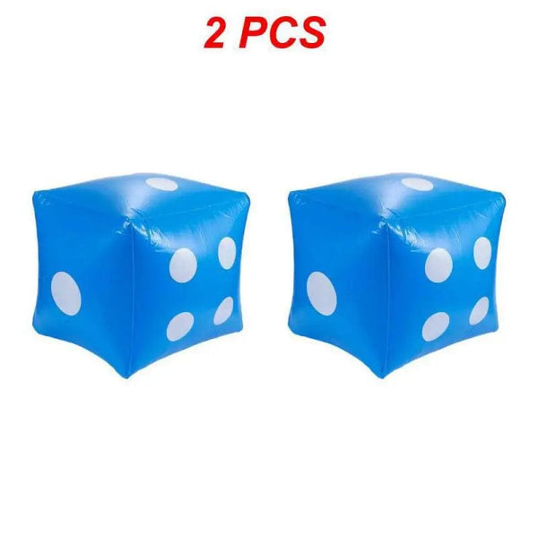 Planet Gates Style C 2pcs / CHINA 1/2PCS 30cm Giant Inflatable Dice Beach Garden Party Group Game Tool Outdoor Children Kid Toy Big Dice Activity Atmosphere Toys
