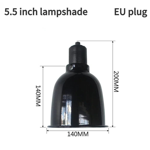 Planet Gates style2 (5.5 inch) EU Reptile 5.5/8.5/10 Inch Deep Dome Lampshade Pet Snakes Lizards Geckos Terrariums Anti-scald Protective Shade Light Fixture