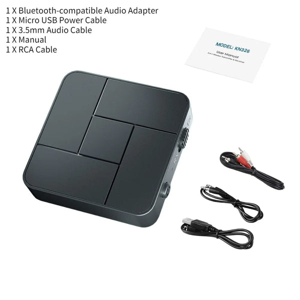 Planet Gates style2 / CHINA Audio Transmitter Receiver Bluetooth-compatible 5.0 RCA Wireless Music Audio Adapter with Mic for PC TV Car Intelligent System