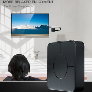 Planet Gates style2 / CHINA Audio Transmitter Receiver Bluetooth-compatible 5.0 RCA Wireless Music Audio Adapter with Mic for PC TV Car Intelligent System