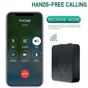 Planet Gates style2 / CHINA Audio Transmitter Receiver Bluetooth-compatible 5.0 RCA Wireless Music Audio Adapter with Mic for PC TV Car Intelligent System