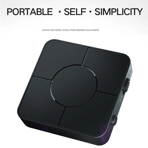 Planet Gates style2 / CHINA Audio Transmitter Receiver Bluetooth-compatible 5.0 RCA Wireless Music Audio Adapter with Mic for PC TV Car Intelligent System