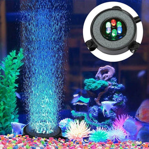 Planet Gates Submersible Underwater Fish Tank Light Color Changing LED Air Light Aquarium Air Bubble 6pcs Lamp Making Oxygen for Fish Tank