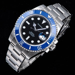 Planet Gates Sugess Diver Water Men Watch Ghost Luxury Automatic Mechanical Watches Nh35 Movement Ceramic Bezel 20ATM Luminous Calendar