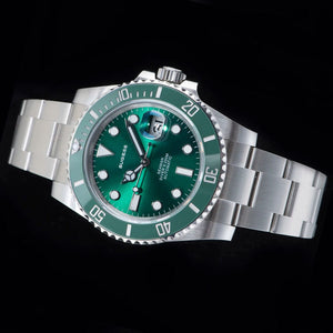 Planet Gates Sugess Diver Water Men Watch Ghost Luxury Automatic Mechanical Watches Nh35 Movement Ceramic Bezel 20ATM Luminous Calendar