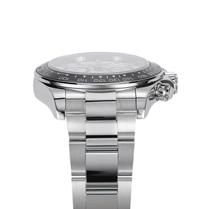 Planet Gates Sugess Panda Chronograph Movement Automatic Mechanical Chronograph Wristwatch Waterproof Diving Men Watches Ceramic Bezel Tona