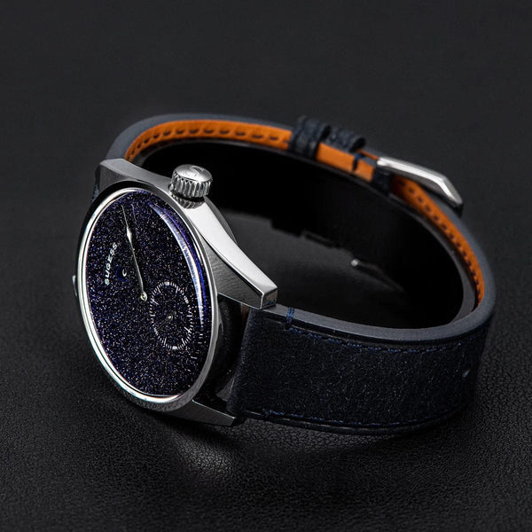 Planet Gates Sugess Watch of Men Automatic Mechanical Wristwatches ST1721 Movement Luminous Simple Fashion Clock Waterproof Glass S451 New