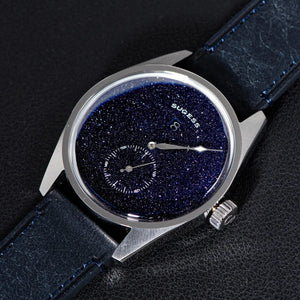 Planet Gates Sugess Watch of Men Automatic Mechanical Wristwatches ST1721 Movement Luminous Simple Fashion Clock Waterproof Glass S451 New