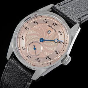 Planet Gates Sugess Watch of Men Automatic Mechanical Wristwatches ST1721 Movement Luminous Simple Fashion Clock Waterproof Glass S451 New