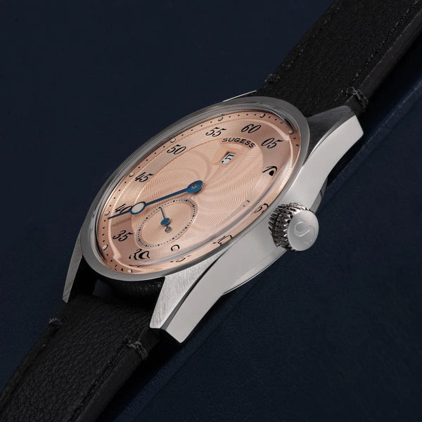 Planet Gates Sugess Watch of Men Automatic Mechanical Wristwatches ST1721 Movement Luminous Simple Fashion Clock Waterproof Glass S451 New