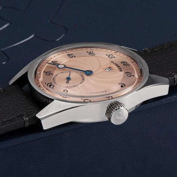 Planet Gates Sugess Watch of Men Automatic Mechanical Wristwatches ST1721 Movement Luminous Simple Fashion Clock Waterproof Glass S451 New