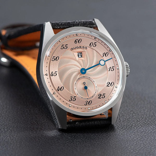 Planet Gates Sugess Watch of Men Automatic Mechanical Wristwatches ST1721 Movement Luminous Simple Fashion Clock Waterproof Glass S451 New