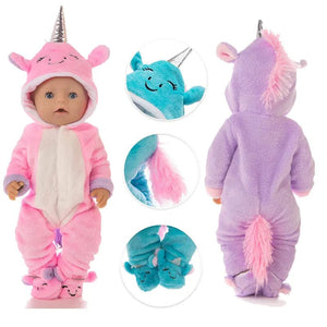 Planet Gates Suit+Shoes Dolls Outfit For 17 inch 43cm Baby Doll Cute Jumpers Rompers Doll Clothes