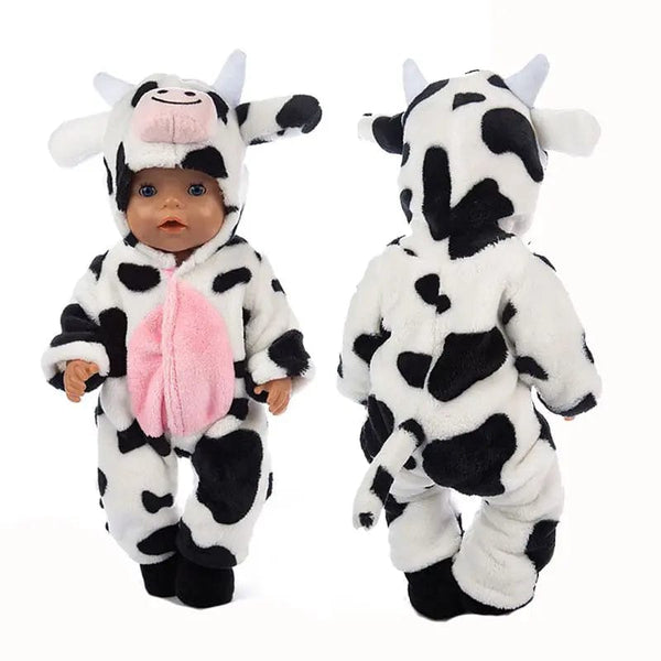 Planet Gates Suit+Shoes Dolls Outfit For 17 inch 43cm Baby Doll Cute Jumpers Rompers Doll Clothes