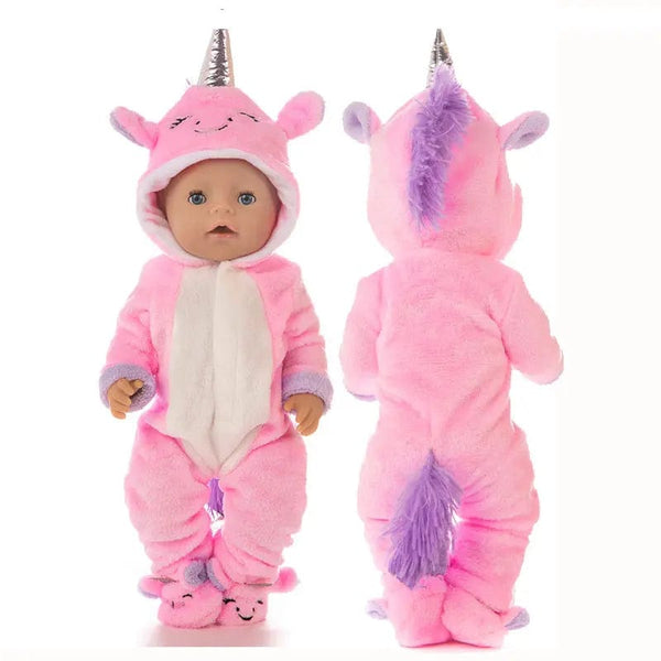 Planet Gates Suit+Shoes Dolls Outfit For 17 inch 43cm Baby Doll Cute Jumpers Rompers Doll Clothes