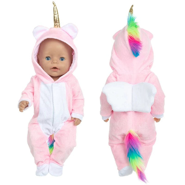 Planet Gates Suit+Shoes Dolls Outfit For 17 inch 43cm Baby Doll Cute Jumpers Rompers Doll Clothes