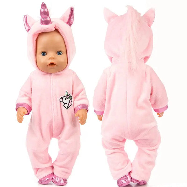 Planet Gates Suit+Shoes Dolls Outfit For 17 inch 43cm Baby Doll Cute Jumpers Rompers Doll Clothes