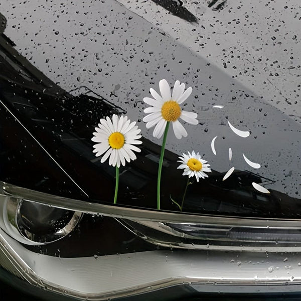 Planet Gates Suitable For Car Body Scratch Masking Rear Daisy Cute Fun Decorative Sticker