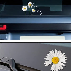 Planet Gates Suitable For Car Body Scratch Masking Rear Daisy Cute Fun Decorative Sticker