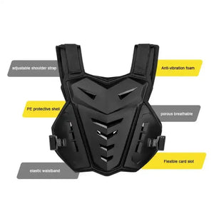 Planet Gates SULAITE Motocross Body Armor Motorcycle Jacket Motocross Moto Vest Back Chest Protector Off-Road Dirt Bike Protective Gear