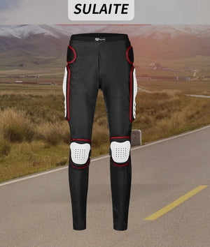 Planet Gates SULAITE Motorcycle Armor Trousers Motocross Pants Long Armor Knee Crotch Hip Protection Motorbike Riding Racing Equipment Shorts