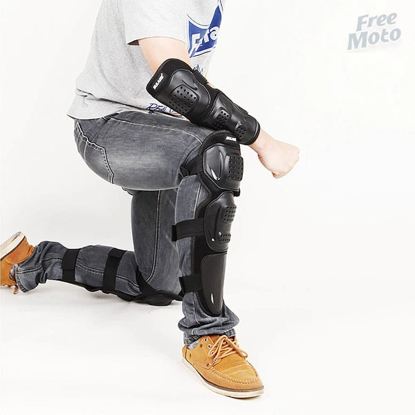 Planet Gates SULAITE Motorcycle Knee Pads and Elbow Pads Riding Protective Gears Outdoor Sports Motocross Equipment Moto Knee Guard