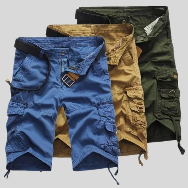 Planet Gates Summer Cargo Shorts Men Cool Camouflage Cotton Casual Mens Short Pants Brand Clothing Comfortable Camo Men Cargo Shorts No Belt