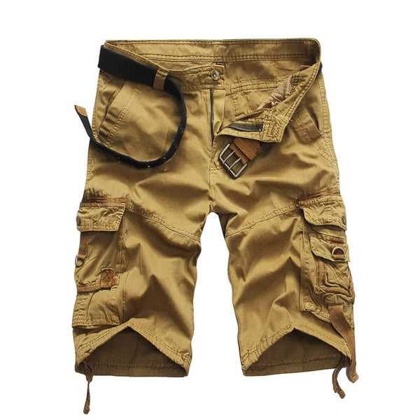 Planet Gates Summer Cargo Shorts Men Cool Camouflage Cotton Casual Mens Short Pants Brand Clothing Comfortable Camo Men Cargo Shorts No Belt